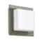 Besa Lighting Alex Mini Sconce, Opal/Smoke, Satin Nickel Finish, 1x5W LED 1WS-7735SM-LED-SN - alternate 1